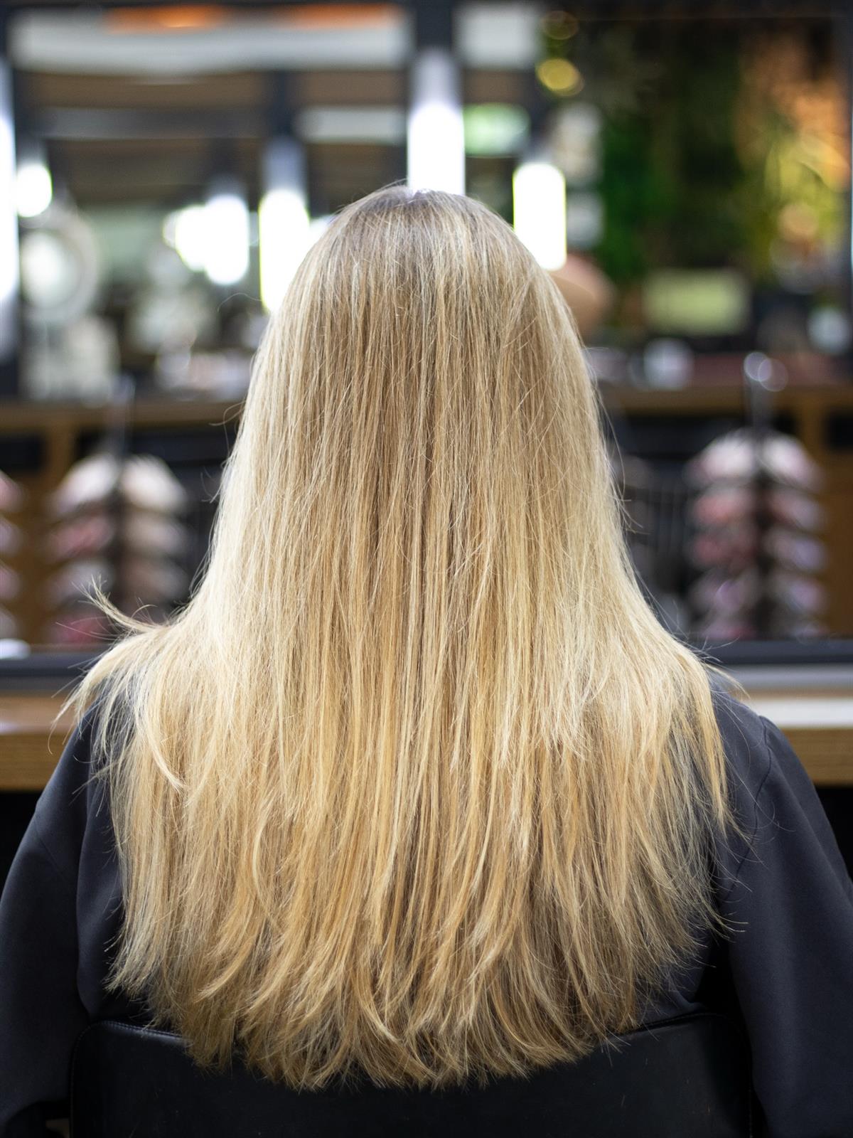 Resultado - Cabelo longo tratado SOHO Morumbi